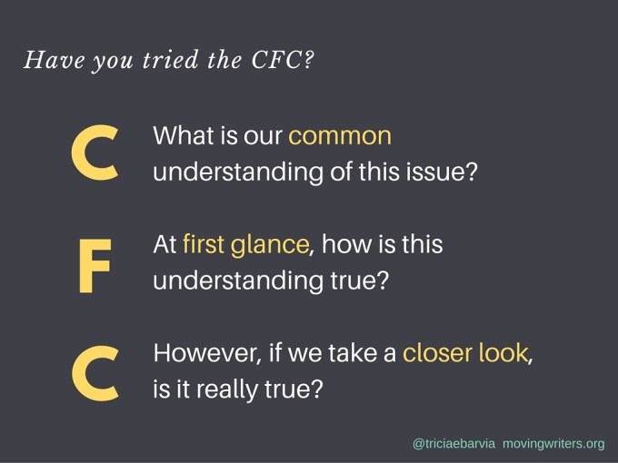 Have you heard of the CFC-