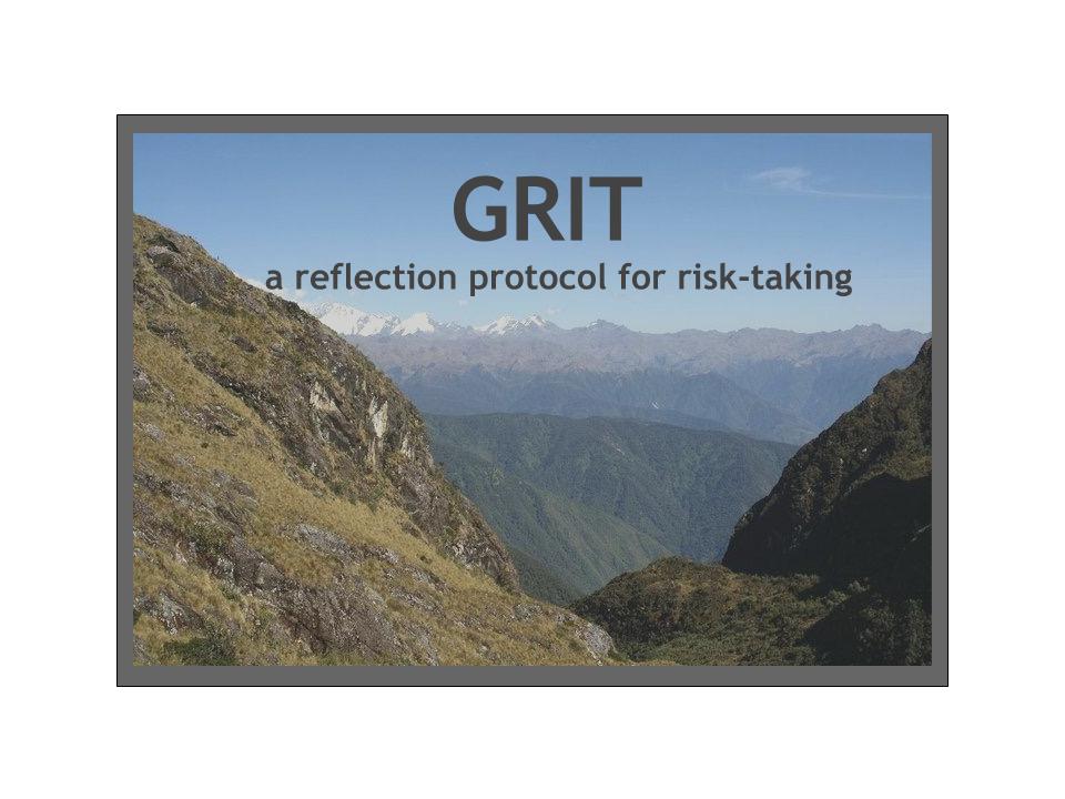 Reflection Grit GRIT: A Reflection Protocol for Risk-Taking – moving writers